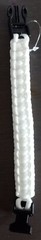 White Paracord Emergency Rope Survival Bracelet 9 Feet 7 Strand 550 LB