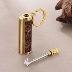 Reusable Compact Portable Convenient Easy-To-Use Vintage Permanent Match Lighter