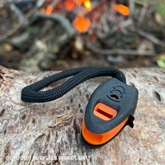 4x Emergency Zipper Whistle Pulls Loud, Military, Bushcraft, Survival Zip Pulls
