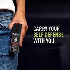 Feloiy Pepper Spray 2oz with Quick Release Safety Trigger – Self Defense