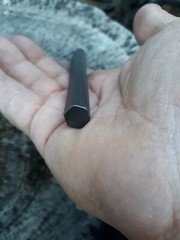 5″ x 1/2″ Hexagon Mischmetal Ferrocerium firesteel ferro rod «Chin-6-Gon.»