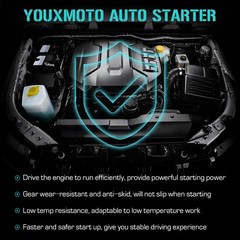 Youxmoto 17879 Automotive Starter 4.0 4.0Lonly For Manual For Jeep Tj Series