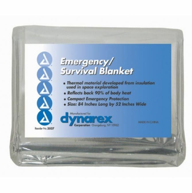 Emergency Rescue Blanket #3537 Safety Blanket »1 Count, 52 W x 84′ L»