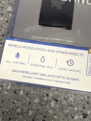 (1) Mosquito Wristbands Repellent By Skeeter Hawk