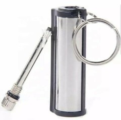 1) Pocket Keychain Camping Fire Starter Flint Tool Camp Starting Striker Survive