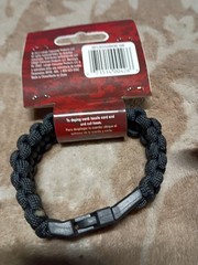 SecureLine 550lb Military Grade Paracord Survival Bracelet Medium BN2