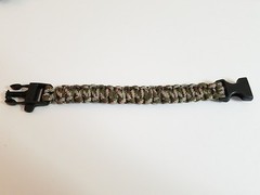 L3 Technologies Paracord Bracelet 9 Inches Green Camouflage
