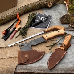 Sharky Camping Kit Bushcraft Gear Set for Hiking, Fishing, Survival, Outdoor Use