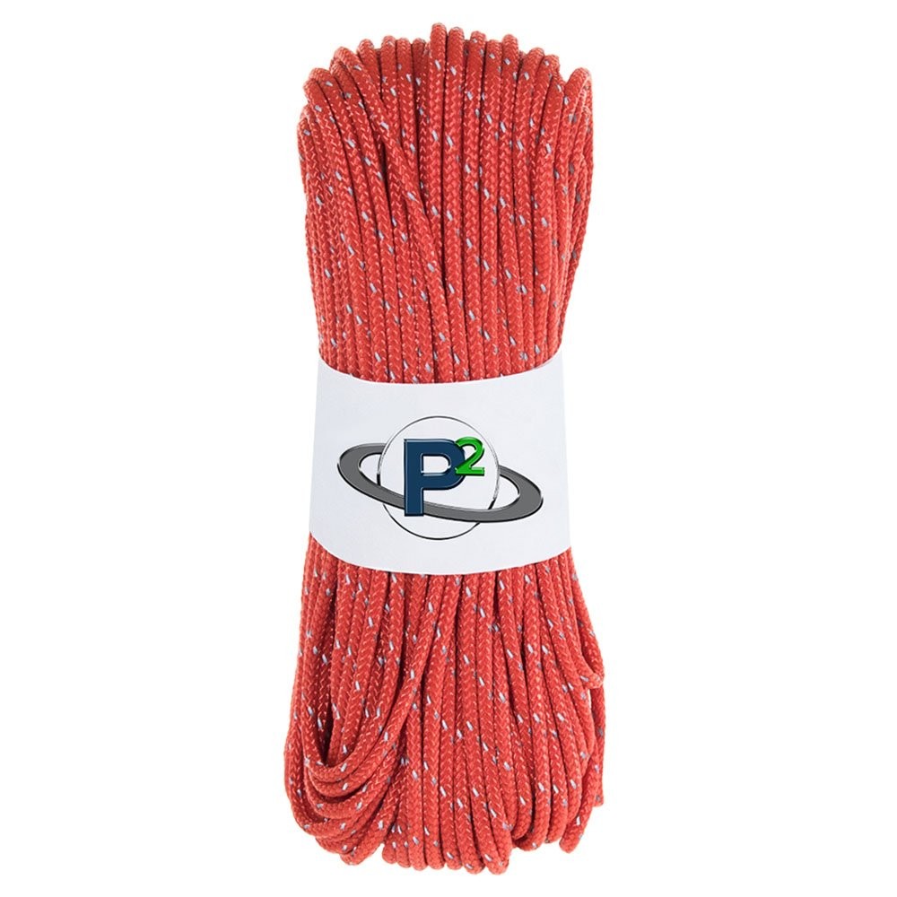 Fluorescent Reflective 95lb Paracord – Type I Tactical Parachute Cord for Hik…