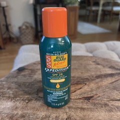 Avon SSS Bug Guard Plus IR3535 Expedition SPF 28. Unscented Aerosol. 4oz Exp3/22