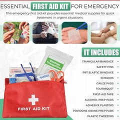 Survival Kit – Survival Gear and Supplies, Camping Gear, 75-Piece 18-in-1 Kit…