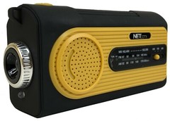 AM/FM/NOAA Emergency Solar Radio. Dynamo Hand Crank for Power Generation.