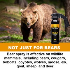 Take Down Pepper Spray w/ Holster OC S.S Fogger 16oz 30ft