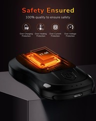 Hand Warmers Rechargeable Mkg 2 Pack Electric 24Hrs Long Lasting And 3 Levels