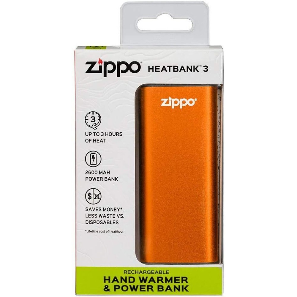 Zippo HeatBank 3 Rechargeable Hand Warmer, Model #40574