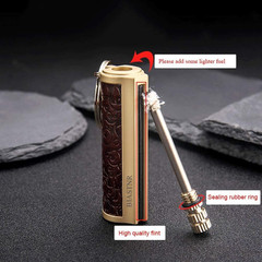 Permanent Match,Keychain Matchstick Fire Starter Immortal Lighter,Flint Match