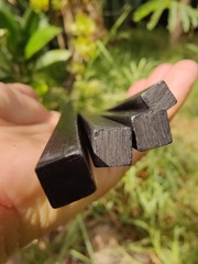 12,8,6,5 » x 3/8″ Square Mischmetal Ferrocerium firesteel ferro rod «El Kuatro.»