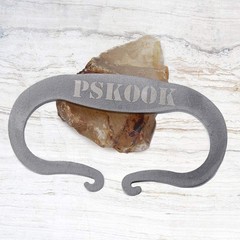 Flint and Steel Single High Carbon Steel Fire Striker English Flint Stone Eme…