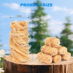 100 Fire Starters for Campfires, BBQ, Fire Pit, Pizza Oven – Waterproof Quick Li