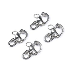 Swivel Eye Snap Shackle Quick Release Bail Rigging Sailing Boat Marine Clip