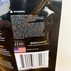 Quick Survive Fire Starter Pouches 100% Waterproof Intense Flame Formula