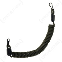 Paracord Spiral Lanyard with Carbines Survival Camping Hiking Cord