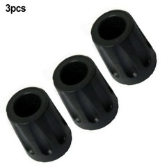 Trekking Pole Tips Replacement Long Lasting Rubber Feet (3pcs) for Hiking Poles