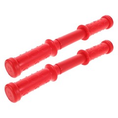 2Pcs Durable Plastic Rocking Horse Handles Universal Toddler Toy Replacement Red