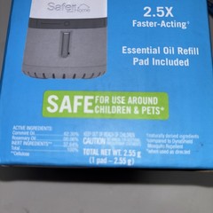 2 PACK Safer Home SH1200 Indoor/Outdoor Mosquito Repellent Lantern (BRAND NEW)