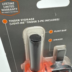 StrikeForce Fire Starter – Camping, Backpacking, Hiking, Survival