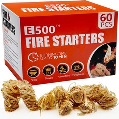 Fire Starter – Natural Fire Starters for Fireplace, Campfires, Chimney, BBQ, …