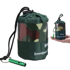 Emergency Sleeping Bag, Survival Sleeping Bag, Survival Bivy Bag First Aid Rescue…