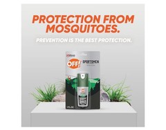 OFF! Sportsmen Insect Repellent Pump Spray 2 Pack 1 oz Ea 98.25% Deet Deep Woods