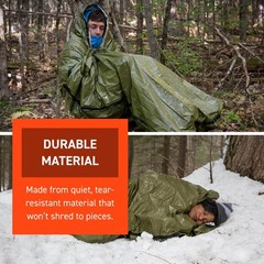 S.O.L. Survive Outdoors Longer 90% Emergency Bivvy – Comes One Size, Green