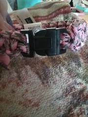 Paracord Bracelet 9″ Heavy Duty Bracelet Black,Pink White New