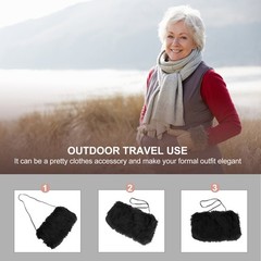 Hand Warmer Bag Portable Hands Muff Hanging Warmer Muff Polyester