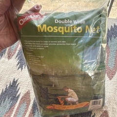Coghlan’s Double Wide Green Polyester Mosquito Net Camping Washable 9765