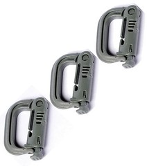 ITW GRIMLOC POLYMER ATTACHMENT DEVICE 1″, SET OF 3, FOLIAGE, ITW41F