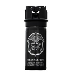 4 Police Magnum pepper spray 2 ounce Stream Flip Top Safety Defense Protection