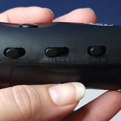ZHT Electronic Whistles for Referees, 3 Tone High Volume Emerg Black