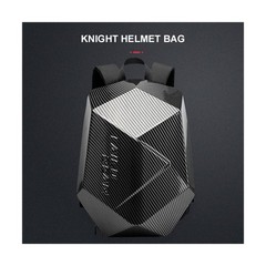Motorcycle Backpack for Men Waterproof Carbon Fiber Motorbike Helmet Backpack…