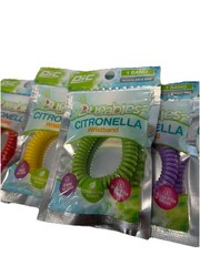 🔥Pic Bugables Citronella Wristbands Various Colors(5 Pieces)🔥+5 Years