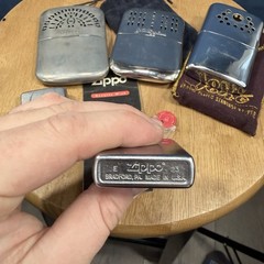 Vintage Lot of Metal Hand Warmers & Lighters, Zippo Peacock Jon-E Jc Higgins