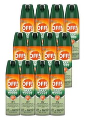 OFF! Deep Woods Insect Spray VIII Dry 4 Ounce (Pack of 12)