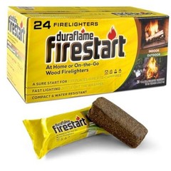 Fire Starter for Indoor and Outdoor Use – Quick Ignition Fire Starter 24 Pack