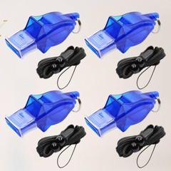 4 Set Sports Whistle Lanyard Practice Whistles Rope Referee Child Dedicated