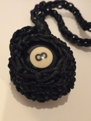 8 Ball paracord Style Get back whip Self Defense Please use responsibly FREE SH