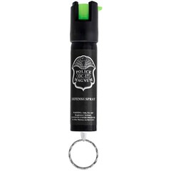 Police Magnum pepper spray .75oz Keyring GID personal safety defense protection