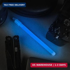 M-Tac 6″ Emergency Glow Sticks – 12 Hour Chem Light Sticks for Camping, Tactical