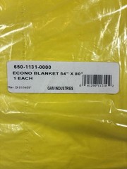 Lot of 4 Brand NewDMI Econo-Blanket Emergency Blanket 54in x 80in Gam Industries
